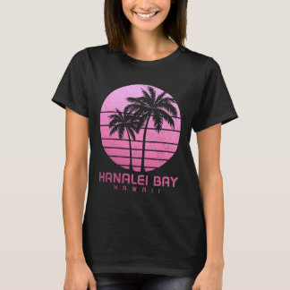 Hanalei Bay Hawaii Surf Kauai Hawaiian Souvenir Vi Tシャツ