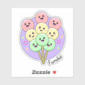 Hanami Dango Sweet Japanese Kawaii Food シール (シート)