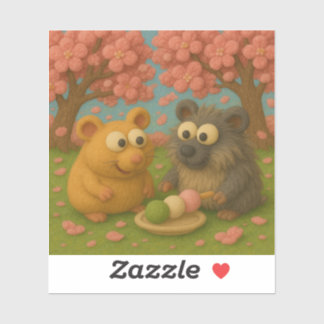 Hanami Friends Sticker シール