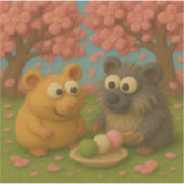 Hanami Friends Sticker シール (正面)