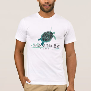 Hanauma湾のハワイのカメ Tシャツ