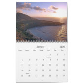 Hanauma湾のハワイのカレンダー カレンダー (1月 2026)