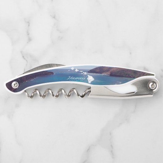 Hanauma湾のハワイの島 ソムリエナイフ (裏面)