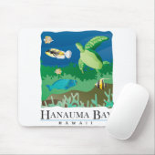 Hanauma湾オアフハワイ マウスパッド (マウス)