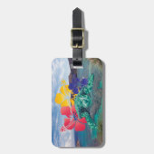 Hanauma湾ハワイ ラゲッジタグ (正面縦)