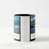 Hanauma湾-オアフハワイ ツートーンマグカップ (中央)