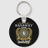 Hanawayのものだから理解できないよね キーホルダー (裏面)