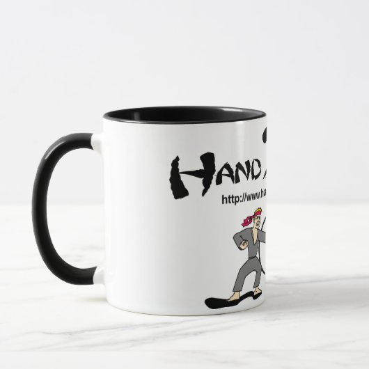 Hand2Handのマグ マグカップ (左)