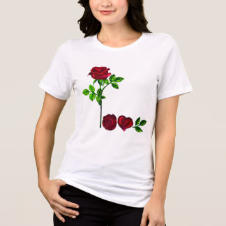 Hand 絵を描 LOVE Alphabet Art女子Tシャツ トライブレンドTシャツ
