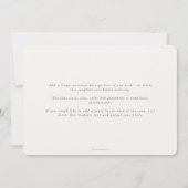 Hand 絵を描 Red Berlies Christmas Holiday Photo 招待状 (裏面)