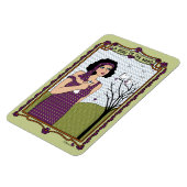 Hand_A_フレックス磁石4"x6"の中の鳥 マグネット (左側)