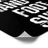 Hand And Foot Card Game Player Gift Funny Sharks C ポスター (角)