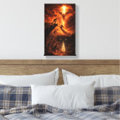 Hand Between Heaven and Abyss キャンバスプリント (インサイチュ (寝室))