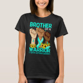Hand Brother Of A Warrior Ectodermal Dysphasia Awa Tシャツ (正面)