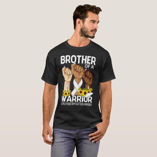 Hand Brother Of A Warrior Multiple Hereditary Exos Tシャツ (正面フル)