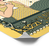 Hand_C_8x10ポスターの鳥 ポスター (角)