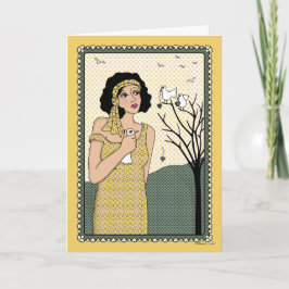 Hand_C_Greetingカードの鳥 カード