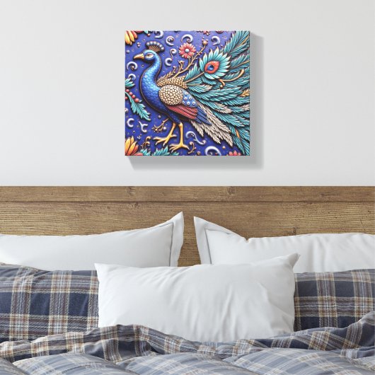 Hand-Carved Divinity キャンバスプリント (インサイチュ (寝室))