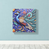 Hand-Carved Divinity キャンバスプリント (インサイチュ (ウッドフロア))