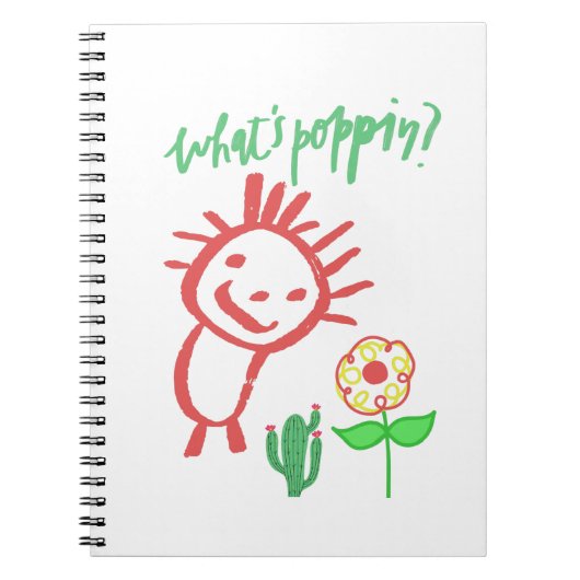 hand drawing baby ノートブック (正面)