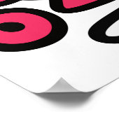 Hand DrawnヴィンテージイラストレーションのDoodle,漫画 ポスター (角)