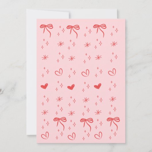 Hand Drawn Adult Handwritten Scribble Birthday  招待状 (裏面)