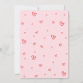 Hand Drawn Adult Scribble Birthday  招待状 (裏面)