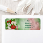 Hand-Drawn Apple Address Labels – Rustic ラベル (インサイチュ)