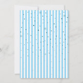 Hand Drawn Apres Bebe Apres Ski Boy Baby Shower 招待状 (裏面)