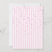 Hand Drawn Apres Bebe Apres Ski Girl Baby Shower 招待状 (裏面)