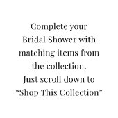 Hand Drawn Berry In Love Bridal Shower QR Code 招待状