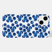Hand Drawn Blue Berry Fruit Case Case-Mate iPhoneケース (裏面 (横))