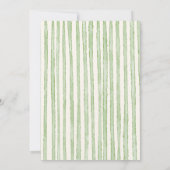 Hand Drawn bow christmas wreath new year 招待状 (裏面)