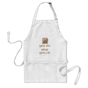 Hand-Drawn Bread Illustration Cooking Apron スタンダードエプロン