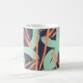 Hand drawn brush hipster pattern in. Stylish geome コーヒーマグカップ (中央)