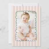 Hand Drawn Cake Quirky Unique Birthday Party 招待状 (裏面)