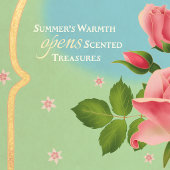 Hand Drawn Calendar Art Nouveau Flowers カレンダー