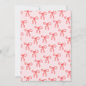 hand-drawn cherry martini birthday invitation 招待状 (裏面)