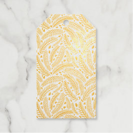 Hand-drawn Christmas Pine Tree Custom ギフトタグ