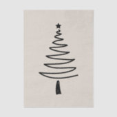 Hand Drawn christmas tree 薄葉紙 (正面)