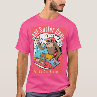 Hand drawn cool monkey tシャツ