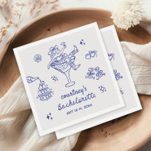 Hand Drawn Cowgirl Bachelorette Weekend