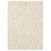 Hand drawn ditsy Lavender Daisies – Mini Floral クリップボード (裏面)