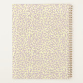 Hand drawn ditsy Lavender Daisies – Mini Floral プランナー手帳 (裏面)