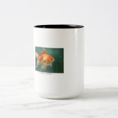 Hand-Drawn Fish Illustration Mug ツートーンマグカップ (中央)