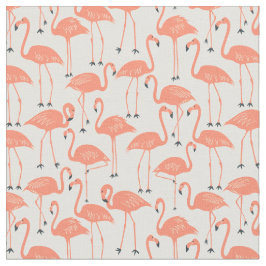 Hand-Drawn Flamingo | Tropical Sewing & Quilting ファブリック