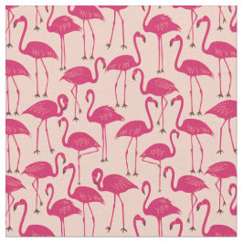 Hand-Drawn Flamingo | Tropical Sewing & Quilting ファブリック