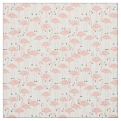 Hand-Drawn Flamingo | Tropical Sewing & Quilting ファブリック (見本)