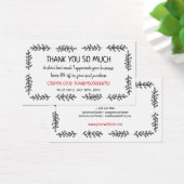 Hand-Drawn Greenery Coupon Code Small Business (デスク)