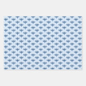 Hand Drawn Hanukah Menorah Candles  ラッピングペーパーシート (正面2)